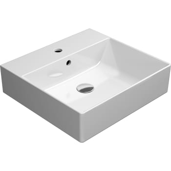 [622662030] GSI Kube X håndvask 50x47cm med hanehul og overløb