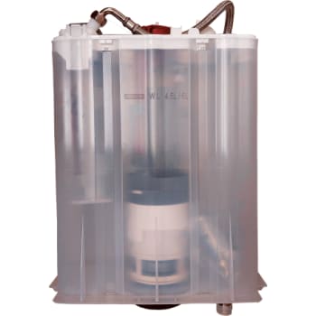 [609620294] Laufen Plast cisterne for Kompas inkl trykknap i krom