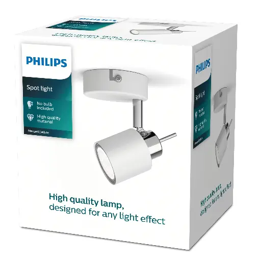 [SIG929003253501] Meranti single spot white 1x35W 230V