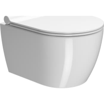 [612959030] GSI Pura kompakt vægtoilet 46x35cm med swirlflush skylleteknik