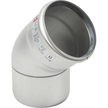 [160205410] Ø 110 mm x 45° Bøjning syrefast AISI316L/EN1.4404 BLÜCHER