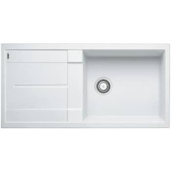 [930089313] Blanco Metra XL 6 S UX køkkenvask, 100x50 cm, hvid