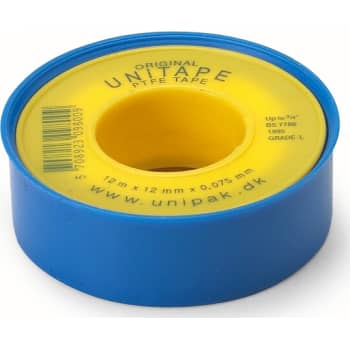 [271401012] Unipak Unitape gevindtape, 12 x 0,075 mm, 12 m rulle