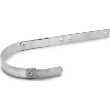 [277053041] 11" Rendejern A-model med 1/2 bagvulst til hjemmelavede rende