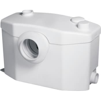 [614315032] sanipro afløbspumpe silence for toilet, håndvask, brusekabine og bidet - b: 413 h: 263 d: 180 mm