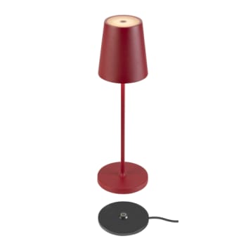[4244902216] VINOLINA TWO, bordlampe, IP65, 2200/2700/3000K, TOUCH, rød
