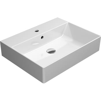 [622663030] GSI Kube X håndvask 60x47cm med hanehul og overløb