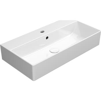 [622667030] GSI Kube X håndvask 70x37cm med hanehul og overløb