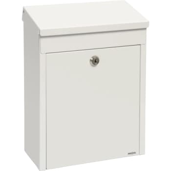 [881099075] MEFA postkasse Bosca 35, m/lås, hvid, 350 x 275 x 138 mm