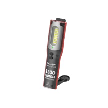 [881513146] LED-inspektionlygte, genopladelig, 1200+250 lumen