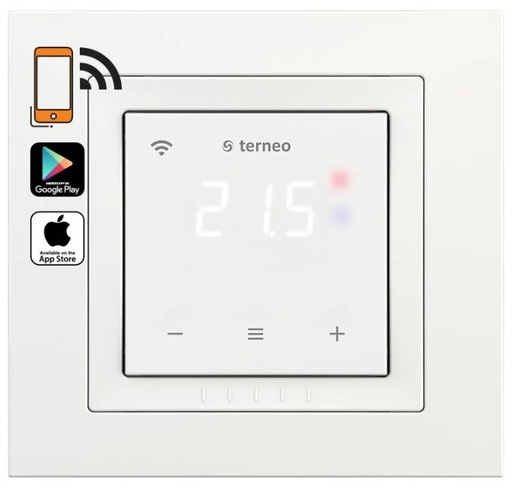 [TERNEO-SX] Smart Thermostat Terneo SX Gulvtermostat m. føler - Hvid