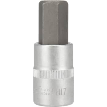 [881403573] Tecos bitstop Hex, 1/2", kort, 17 x 65 mm