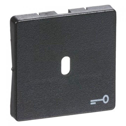 [1017040256] Fuga afdækning til afbryder f. nøgle koksgrå