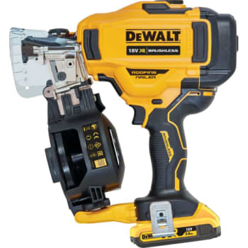 [853014360] DEWALT 18V XR tromlesømspistol DCN45RND2-QW, 2 x 18 V/2,0 Ah