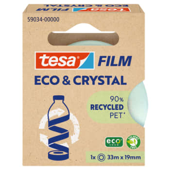 [881880208] tesa kontortape Eco & Crystal 19 mm x 33 m