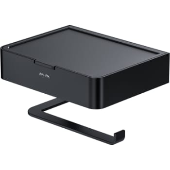 [930231020] AM.PM Inspire V2.0 Toilet roll holder with box, black