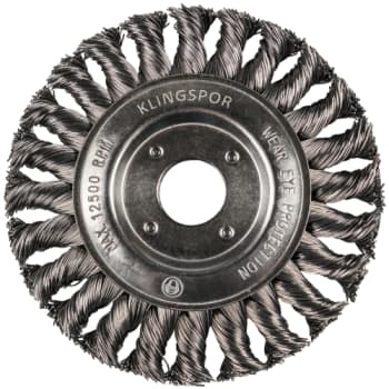 [881339630] Klingspor skivestålbørste BR600Z, 125x14x22,23 mm, Stål
