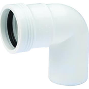 [186114350] Wavin Ø50mm x 87,5° Bøjning, PP hvid