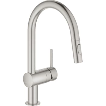 [705791246] Grohe Minta, køkkenarmatur, C-tud, supersteel