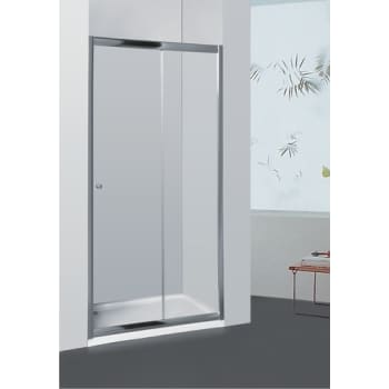 [930215789] ALLIBERT PRIVA SKYDEDØR I KLAR GLAS 120