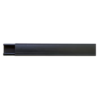 [9536243879] E-Line Minikanal 20x12 mm med tape 2 meter, sort