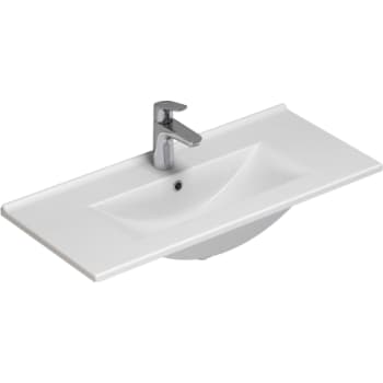 [930218373] Dansani amber mini porcelænsvask 81 cm