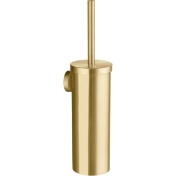 [930229761] Smedbo home wc-børste i børstet messing. højde 390 mm.