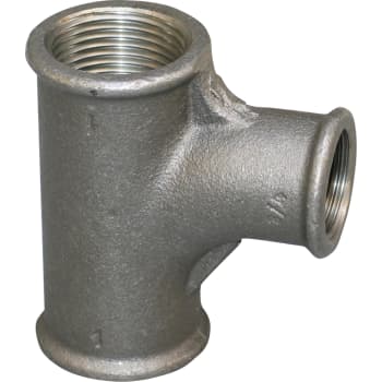 [000131142] 1" x 1/2" x 1" Sort strømtee
