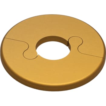 [015300218] Alu Fit Rosette Ø18 Messinglook 