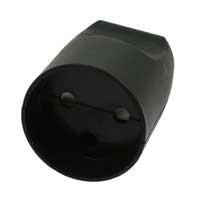 [153103] Forlængerled u/jord m/blindhul sort