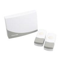 [156102] Trådløs digital dørklokke incl. 2 ringetryk Prag