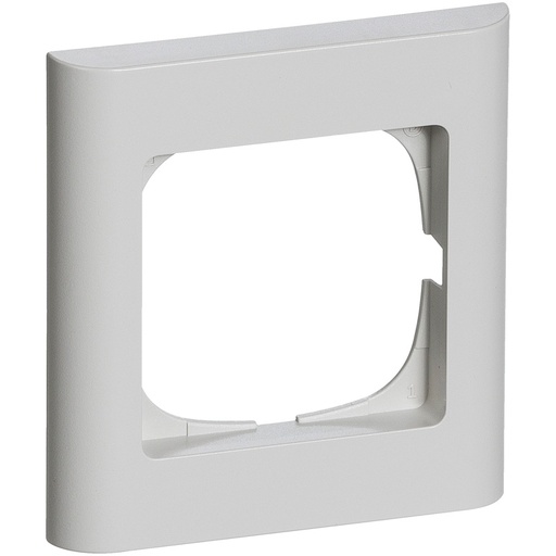 [1017040450] LK Fuga ramme Softline 68 1m - lysegrå