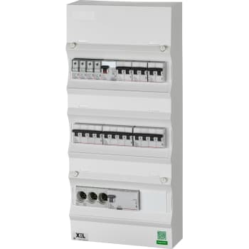 [3916400584] Boligtavle LLK3 T01.3030 m/transient T2/20 og sikringselem. hvid