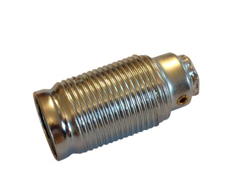 [372413] Metal kronefatning E14 krom M10