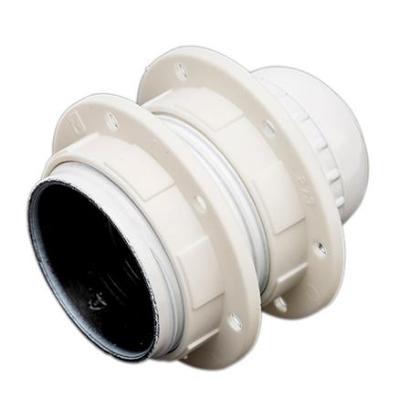 [372521] Kronefatning E27 hvid M10