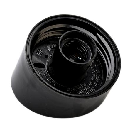 [373513] Armatur skrå sort Ø95 mm IP40