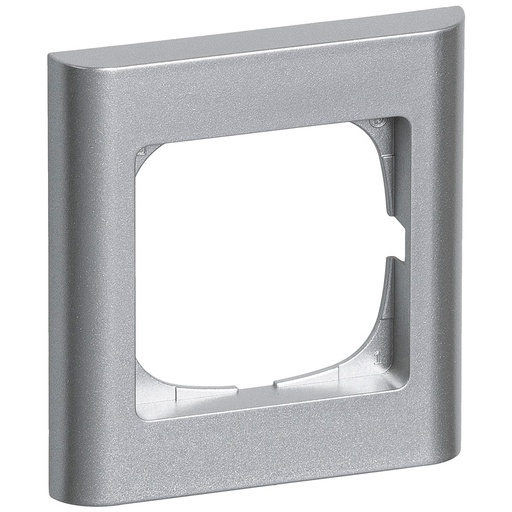 [1017040515] LK Fuga ramme Softline 68 1m - stålmetallic