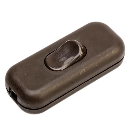 [374535] Gennemgangsafbryder brun