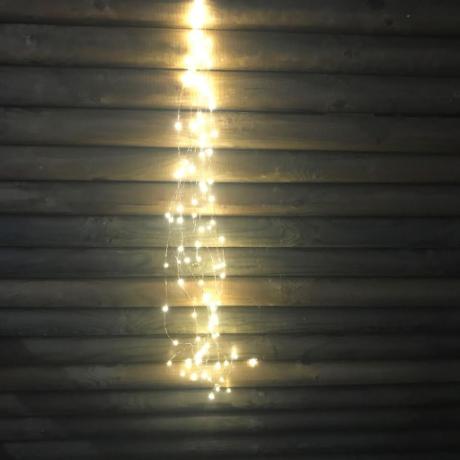 [423037] LED 15 string Cascade varmhvid 600 MicroLED 4,5V