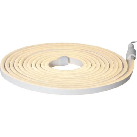 [449007] Neon LED bånd hvid IP44 230V  5m