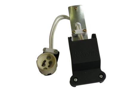 [451896] Fatning til GU10 m/ledning Kl.II  IP20