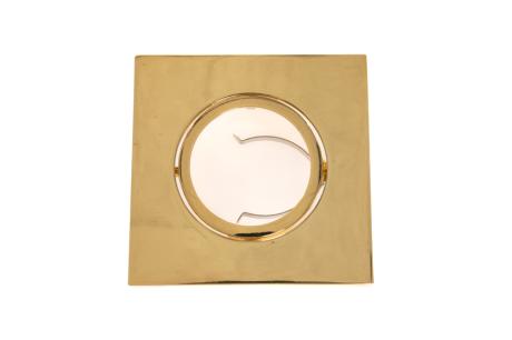 [452043] DIOSPOT OPTI/TIGHT messing firkantet frontring
