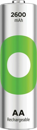 [501155] GP Recyko AA-batteri 2600 mAh 4-pak