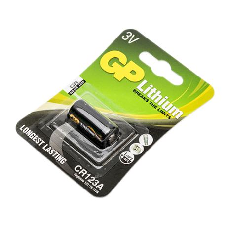 [505050] GP Fotobatt. Lithium CR123A 3V 1 stk