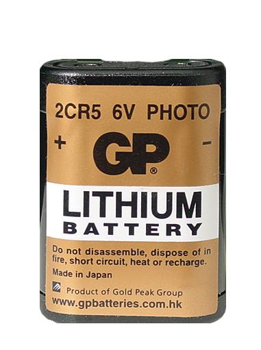 [505052] GP Fotobatt. Lithium 2CR5 6V 1 stk.
