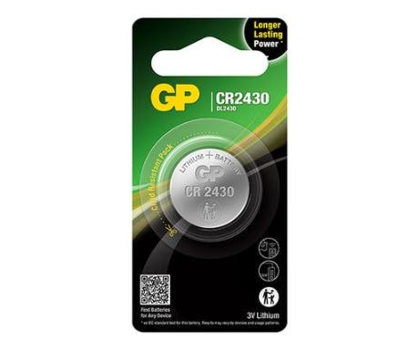 [505067] GP Lithium knap batt. CR 2430 - C1 1 stk.