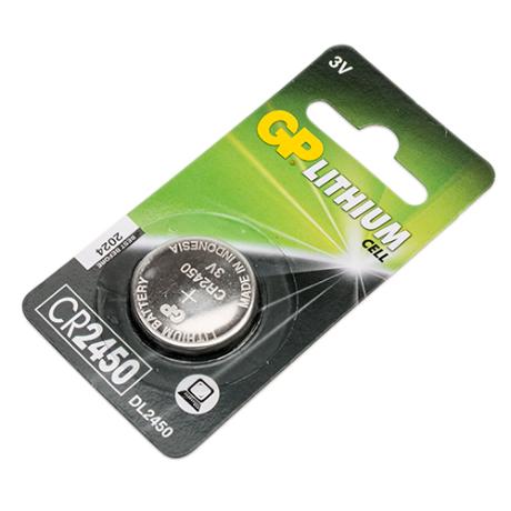 [505071] GP Lithium knap batt. CR 2450 - C1 1 stk.