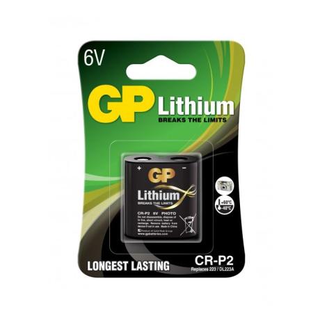 [505110] GP Fotobatt. Lithium CR2 P2 / 223AP 6V 1 stk.