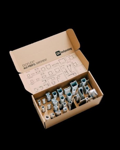 [510700] DIOFLEX Alu profil sortimentsboks