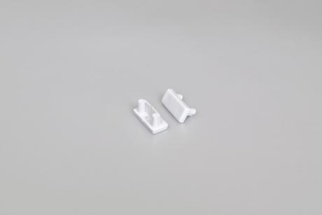 [511082] DIOFLEX endestykke BEGTON12 hvid 2 stk